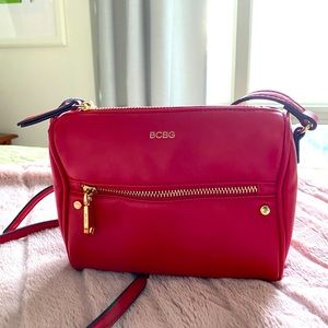 BCBG small red purse